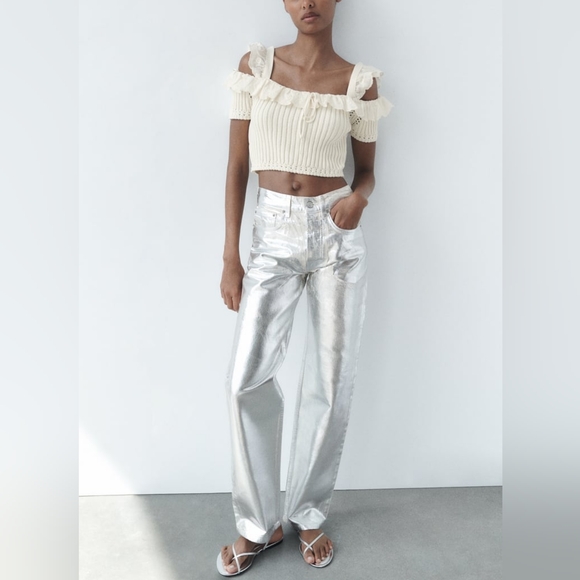 ZARA COMBINATION TOP - Picture 5 of 9